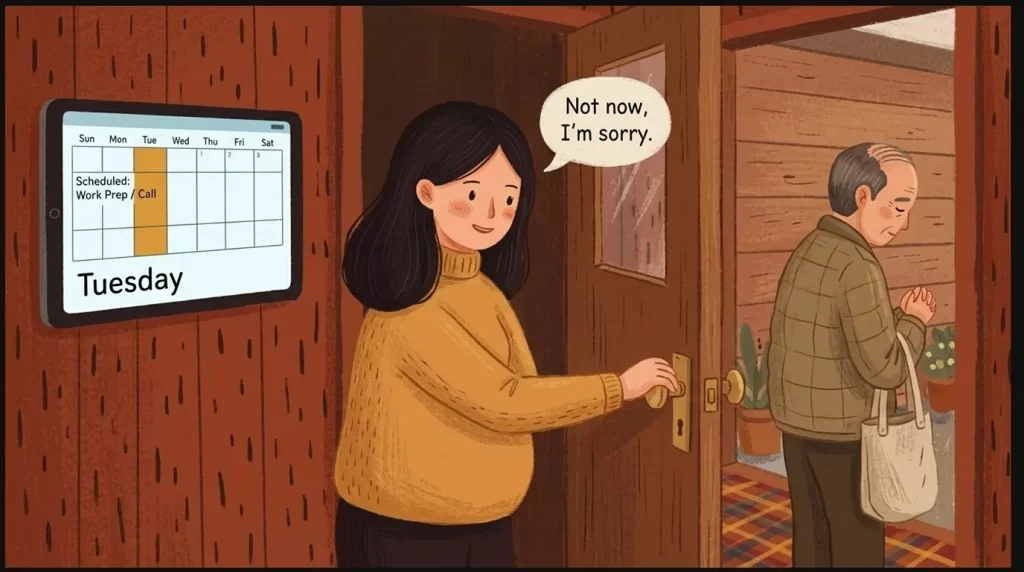 Grandparent told 22Not now22 202606300831 - I remember lying awake in the dark, scrolling through my phone, searching for answers on how to tell in-laws not to overstep with new baby, hoping to find a magical script that would fix everything without hurting anyone's feelings.