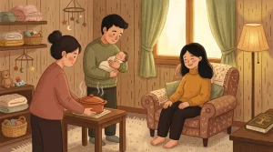 Ask for help as a new mom