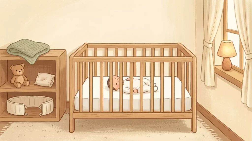 The Crib Should Look Almost Empty