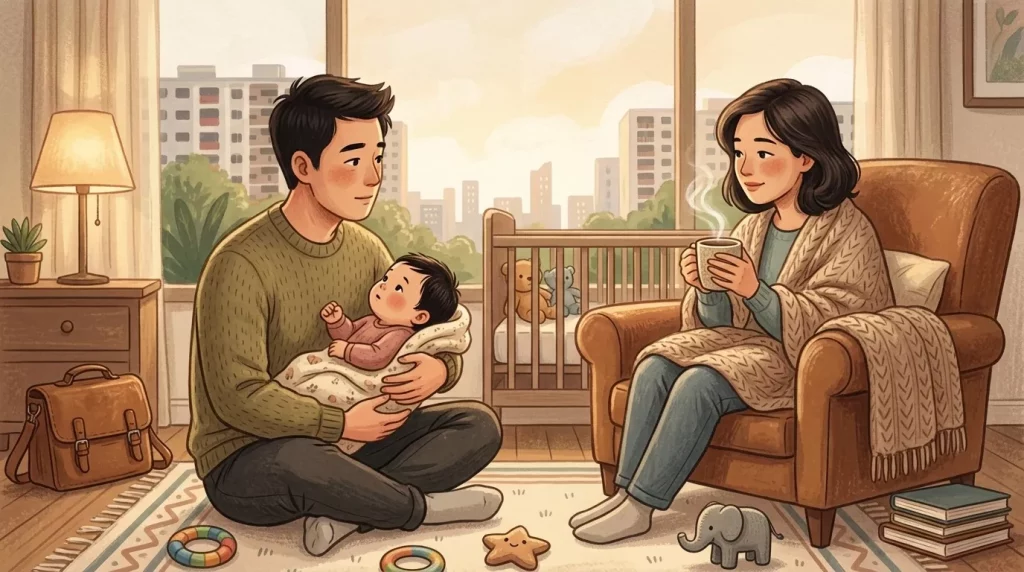 The Baby Changed Him, But Also Us