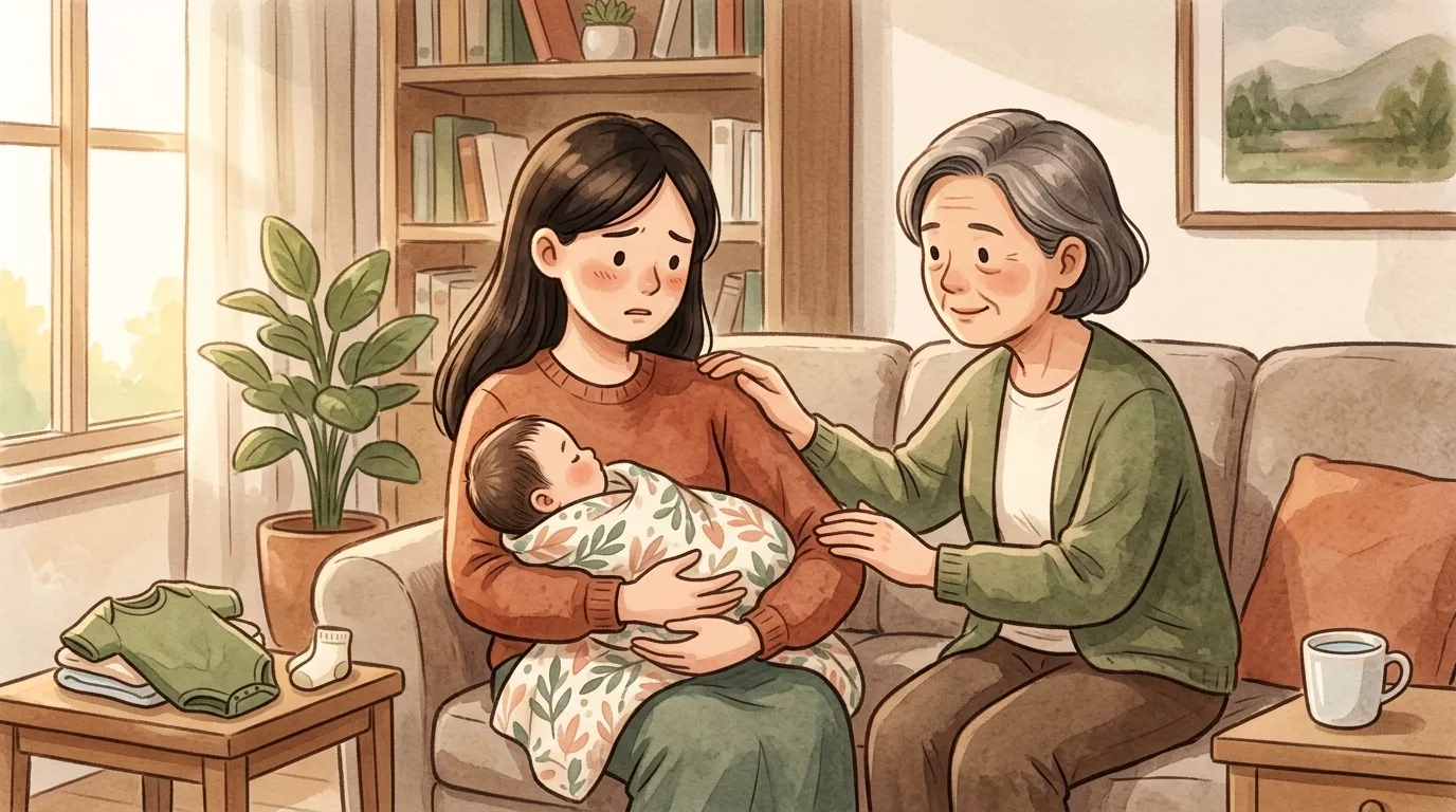 To the Mother Who Is Hiding It Now