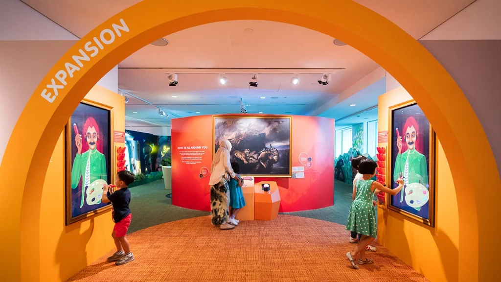 Keppel Centre for Art Education at National Gallery Singapore - Some days, the best family outing is simply the one with air-conditioning.