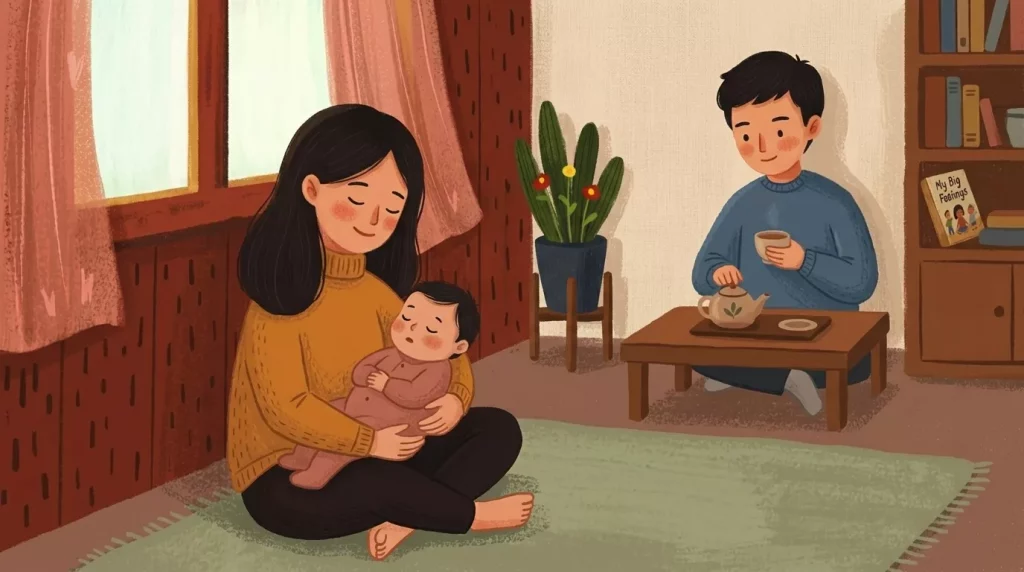 Ask for help as a new mom