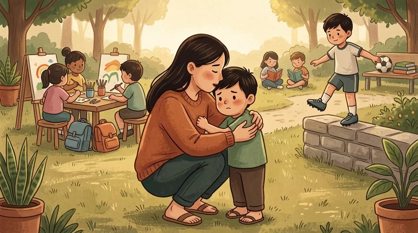Helping Your Child Stay Grounded When Everyone Is Comparing