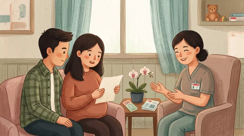 Pregnant woman discussing birth … 202607031457 - I thought a birth plan was supposed to make birth predictable.