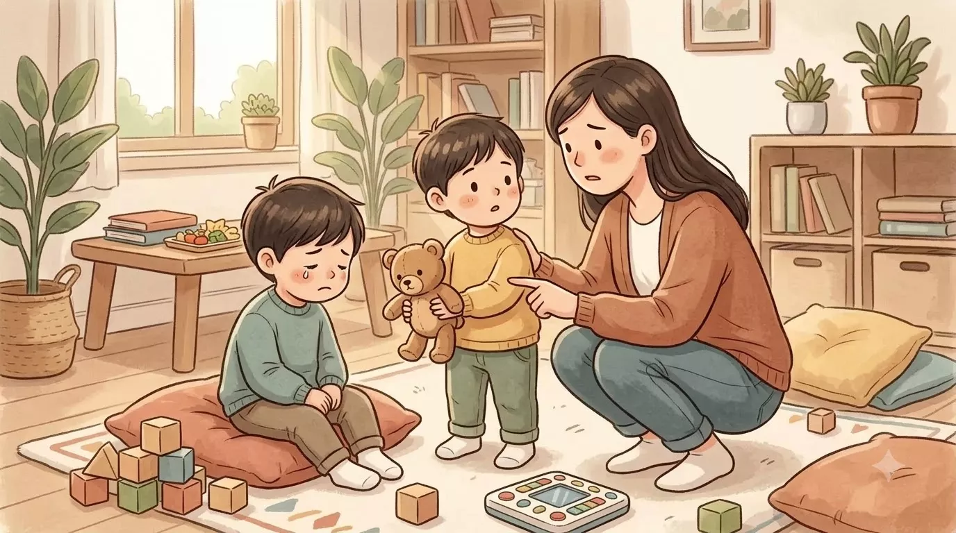 For Preschoolers: Name Feelings and Notice Others