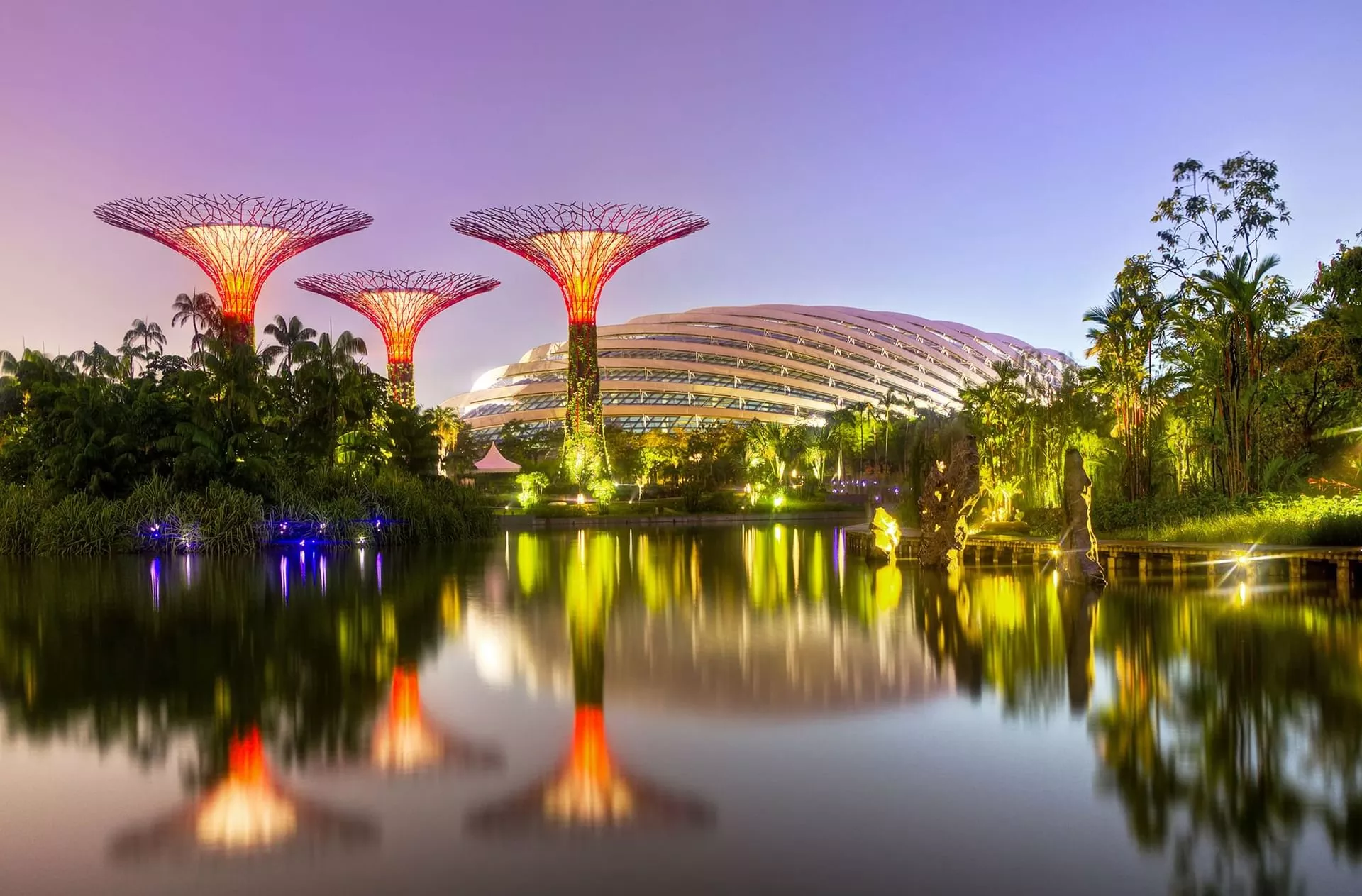 Singapore Botanic Gardens - There is a very specific kind of optimism that happens before going out to eat with kids.