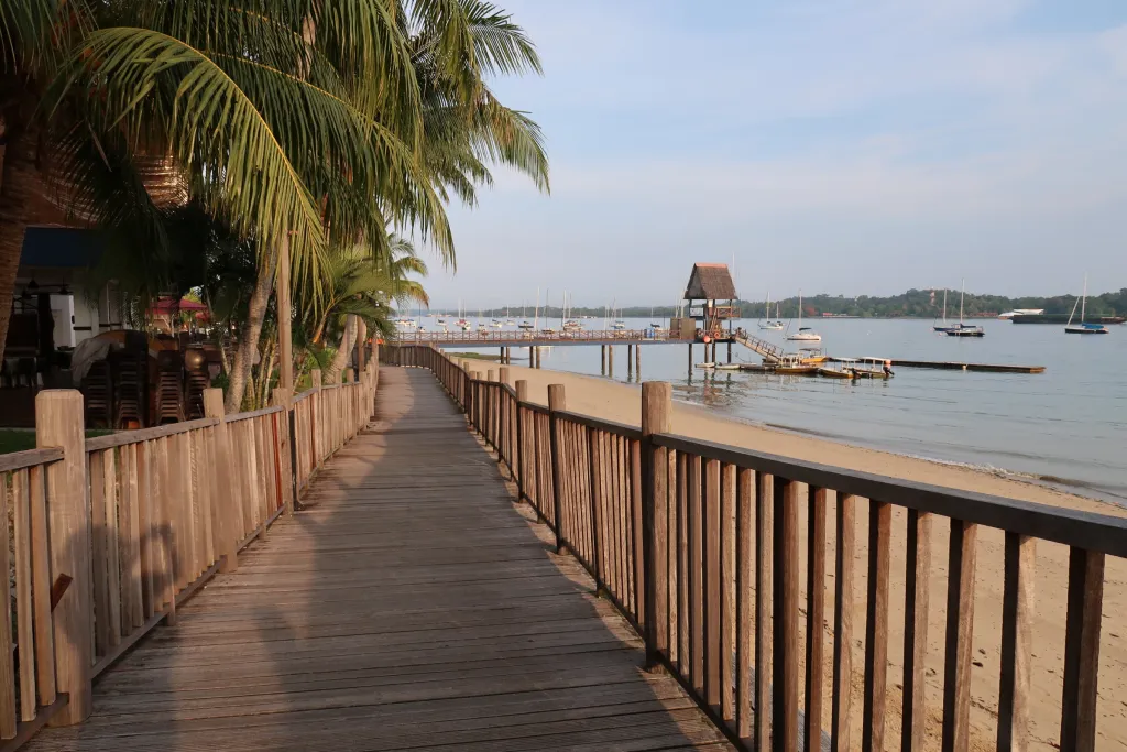 7. Changi Point Coastal Walk - The first time we tried, we made it about four hundred meters.