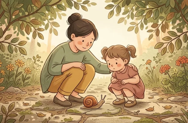 The Unexpected Gift of Slowing Down as a parent