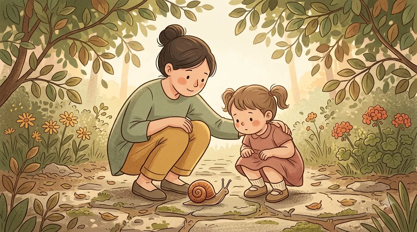 The Unexpected Gift of Slowing Down as a parent